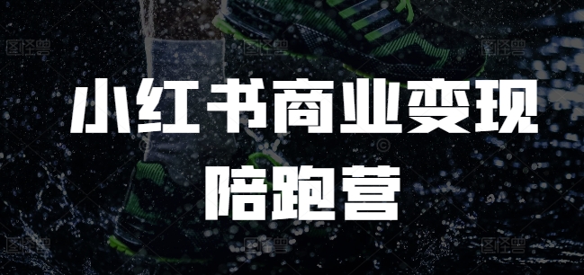 小红书商业变现陪跑营，小红书电商教程-89网创