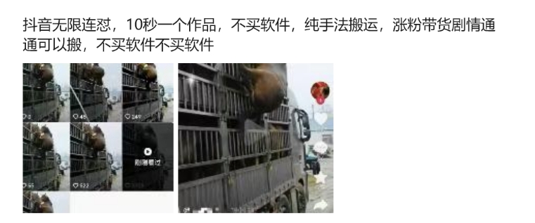 抖音无限连怼，10秒一个作品不买软件，纯手法搬运，涨粉带货剧情通通可以搬-89网创