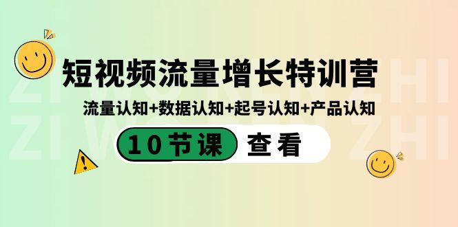短视频流量增长特训营：流量认知+数据认知+起号认知+产品认知（10节课）-89网创