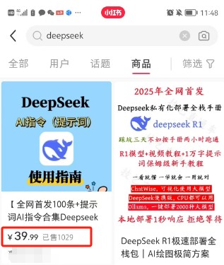 利用热门DeepSeek赚钱项目，多种变现方式小白也能盲赚3W+，就是用这个方法-89网创