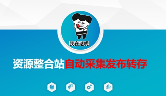 资源整合站自动采集发布转存，解放双手-89网创