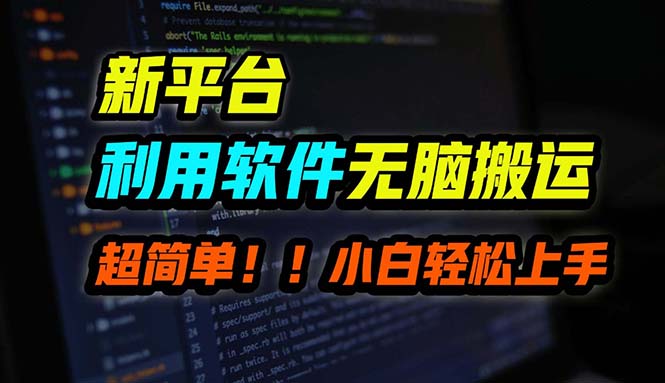 B站平台用软件无脑搬运，月赚10000+，小白也能轻松上手-89网创