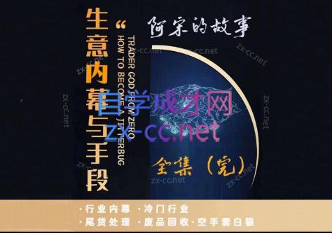 阿宋的故事·生意内幕与手段-89网创