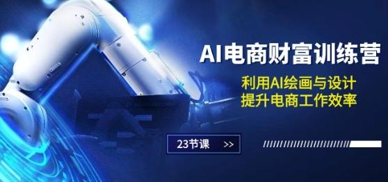 AI电商-财富训练营：利用AI绘画与设计，提升电商工作效率(23节课)-89网创