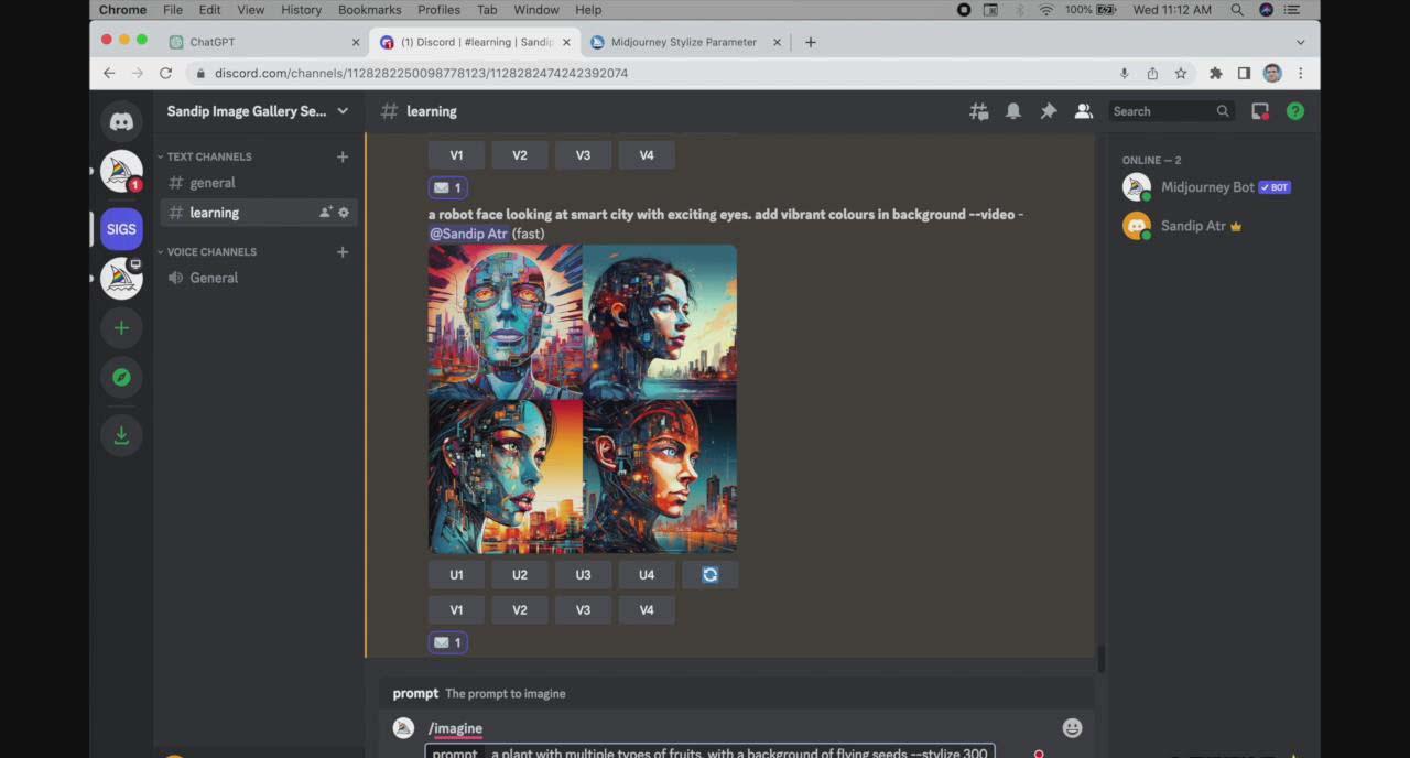 图片[2]-ChatGPT4 和 MidJourney AI 绘画聊天革命性指南教程-33节视频课-中英字幕-89网创
