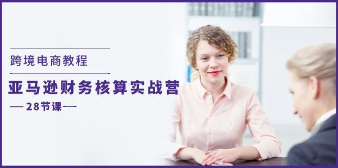 跨境电商教程：亚马逊-财务核算实战营(28节课-89网创