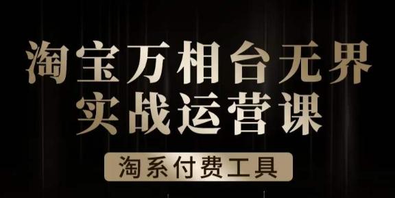 沧海·淘系万相台无界实战运营课，万相台无界实操全案例解析-89网创