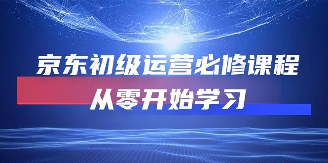 京东初级运营必修课程，从零开始学习(49节课-89网创