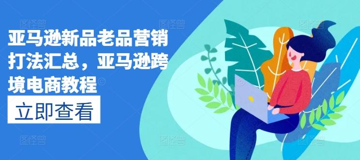 亚马逊新品老品营销打法汇总，亚马逊跨境电商教程-89网创