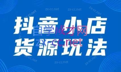 夏老师·抖音小店有货源实操课程-89网创