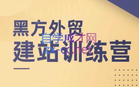 黑方老师·谷歌B端独立站建站推广-89网创