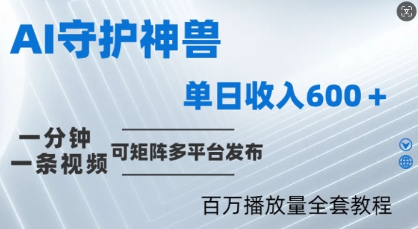 制作各省守护神，100多W播放量的视频只需要1分钟就能完成【揭秘】-89网创