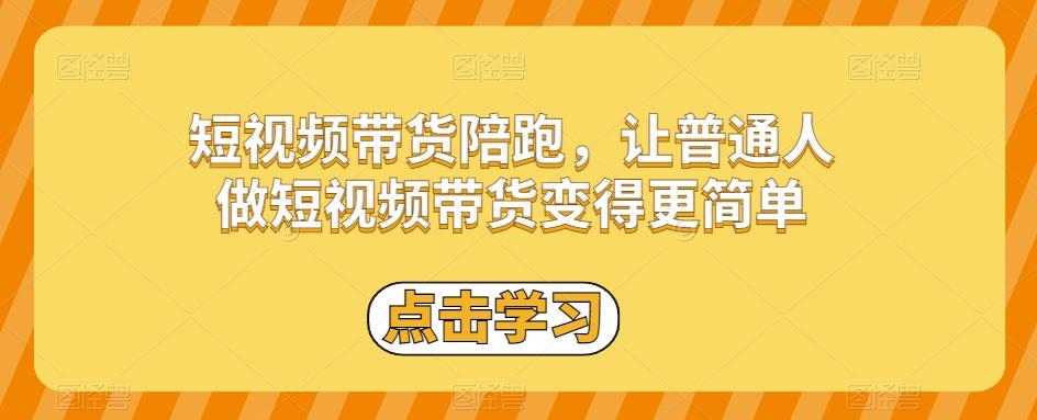短视频带货陪跑，让普通人做短视频带货变得更简单-89网创