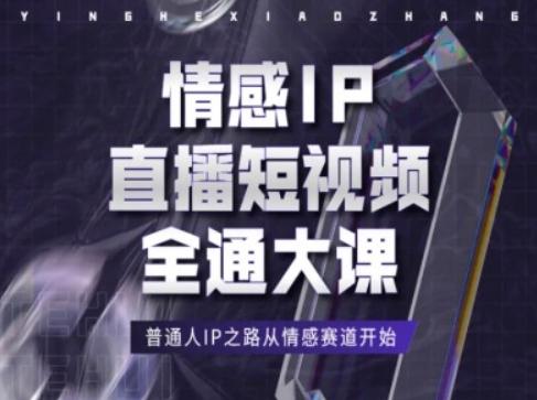 情感IP直播短视频全通大课，普通人IP之路从情感赛道开始-89网创