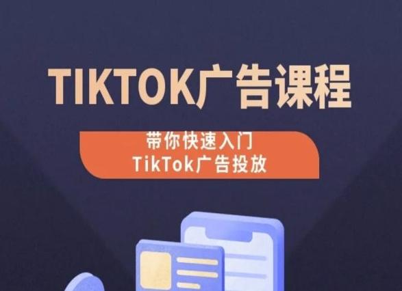 TikTok广告投放课程，从0-1实操课，带你快速入门TikTok广告投放-89网创