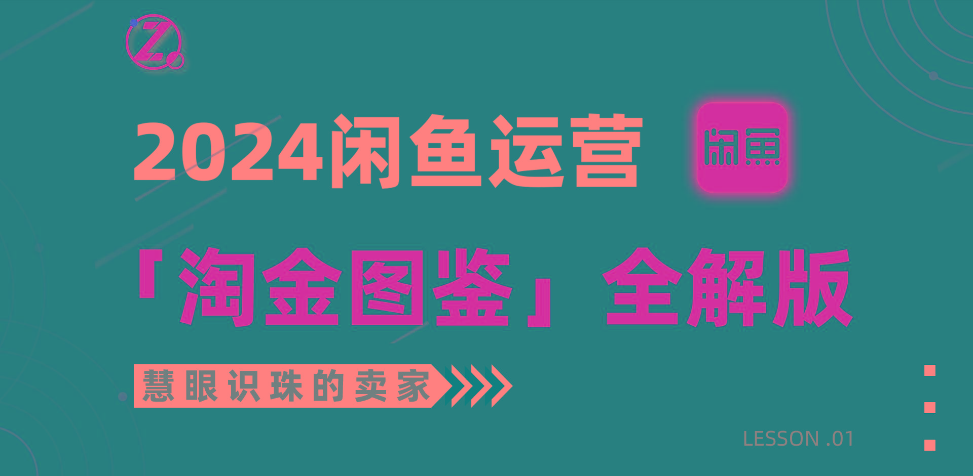 (9738期)2024闲鱼运营，【淘金图鉴】全解版-89网创