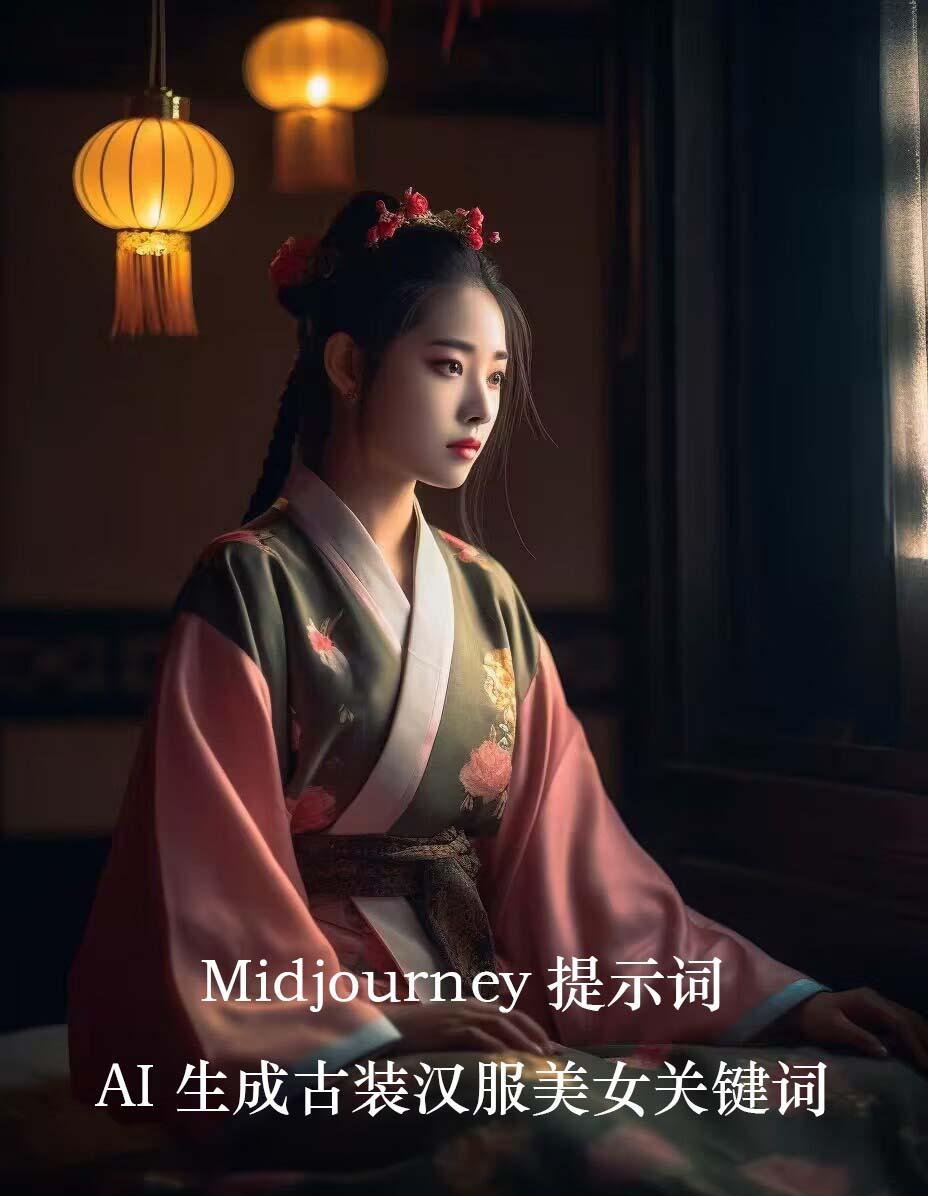 Midjourney关键词-AI生成中国风古装汉服美女人像提示关键词-89网创