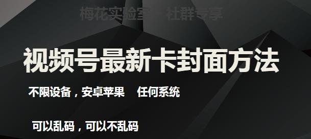 梅花实验室社群最新卡封面玩法3.0，不限设备，安卓苹果任何系统-89网创