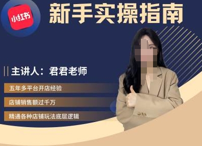 君君-小红书电商从入门到精通，新手实操指南-89网创