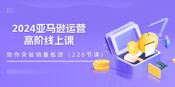 2024亚马逊运营-高阶线上课，助你突破销量瓶颈(228节课-89网创