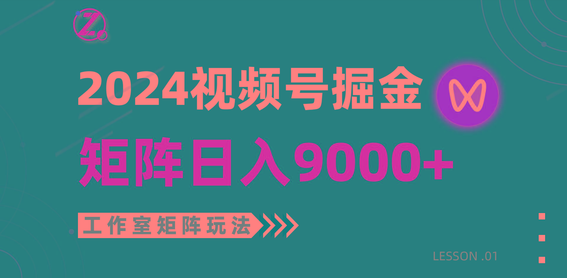 (9709期)【蓝海项目】2024视频号自然流带货，工作室落地玩法，单个直播间日入9000+-89网创