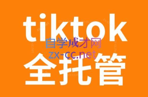 TikTok跨境电商全托管运营模式精品课-89网创