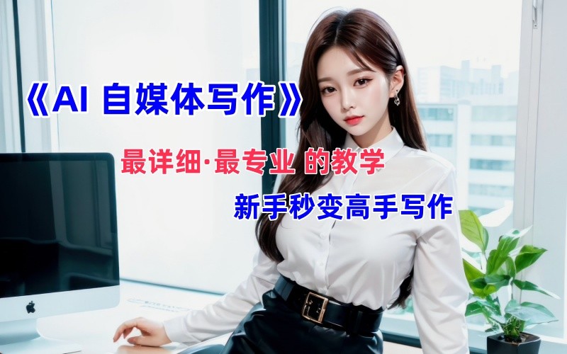 全网最全最细最专业的“AI自媒体写作”教学，新手小白秒变写作高手！-89网创