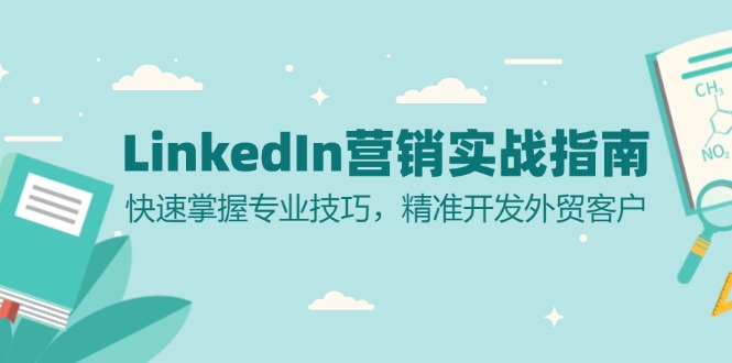 LinkedIn 营销实战指南：快速掌握专业技巧，精准开发外贸客户-89网创