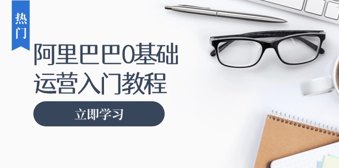 阿里巴巴运营零基础入门教程：涵盖开店、运营、推广，快速成为电商高手-89网创