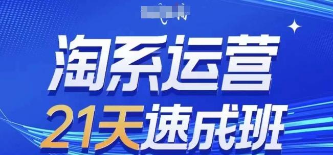 淘系运营21天速成班(更新24年7月)，0基础轻松搞定淘系运营，不做假把式-89网创