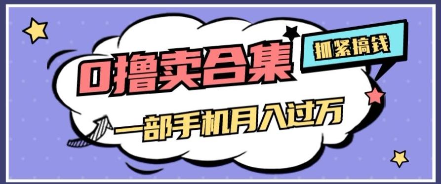 0撸项目月入过万，售卖全套ai工具合集，一单29.9元，一部手机即可【揭秘】-89网创