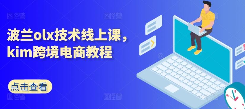波兰olx技术线上课，kim跨境电商教程-89网创
