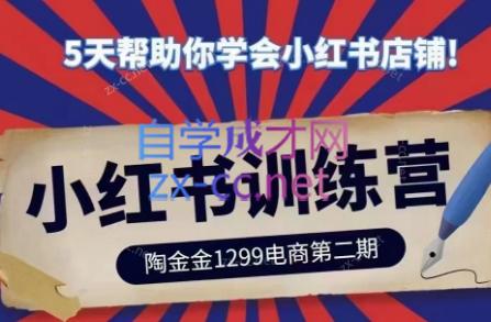 陶金金·小红书训练营(第二期)-89网创